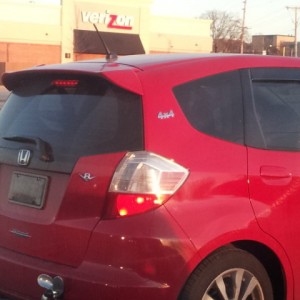 To good not to share. It had a subaru emblem on front. I laugh out loud so 