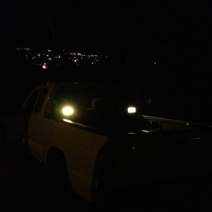 Rear light bar works