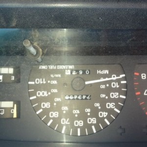 Friend of mine at work. 97 Toyota t-100.