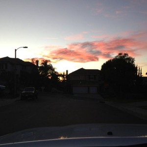 Looking great in orange county! Great sky for a drive...