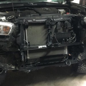 The front fell off