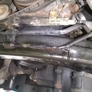 20200706 - Leaking Power Steering Line