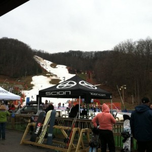 Spending the birthday on the slops. We need snow really bad!! Only 8 to 10 
