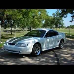 And my other baby. I had an 89 mustang GT before this one but have no pics 