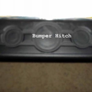 Rear Bumper Top View - Bumper hitch-ball screws in here