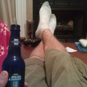 Pretty good, kicked back watching ax men