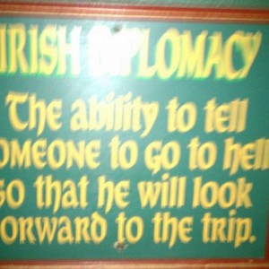 Funny sign at a bar.