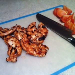 For BBQ chicken salad :drool: