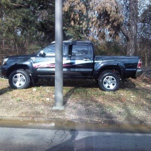 Local truck that my cap came off of... On its 4th owner...