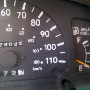 272 miles at 14.4 gallons is 18.8mpg. Not bad