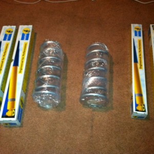 Bilstein 5100's and 1.5" lift coils going on the runner Monday