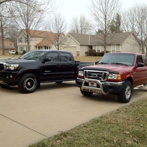 Dad bought my Ranger to keep it in the family. It was a great truck. The Ta