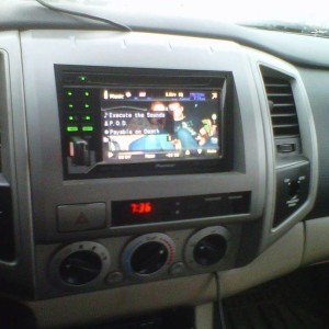Pioneer DVD head unit