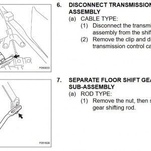 Shifter Removal