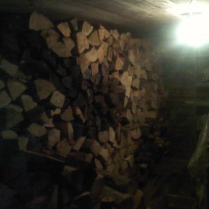The woodshed.