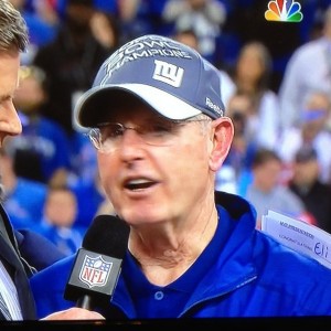 Paper says "MVP Presentation: Congratulations Eli Manning..."