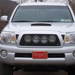 Grille craft with lights