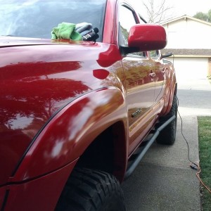 BUT... she's all shiny again