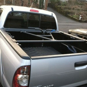 Tire carrier/bed bars done!