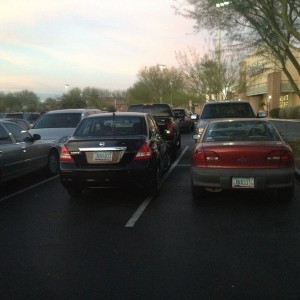 Parking fail.