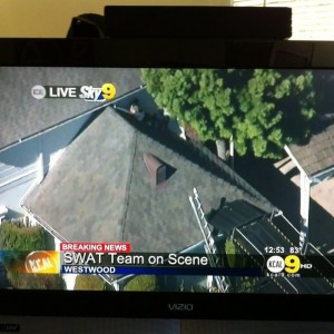 LAPD tried to arrest this guy @ 8 am this morning so he decided to start ro