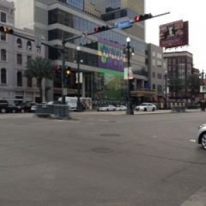 Walking around downtown New Orleans today.