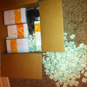 TRS. I effing HATE packing peanuts!