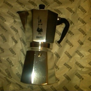 Looks like ill be making some of the best coffee around. The Italians got m