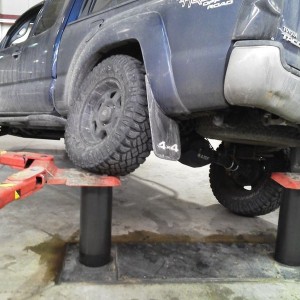 Lifting my leg