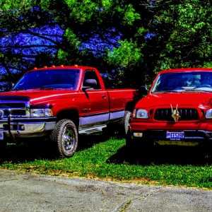 My 98 Ram and 03 Taco