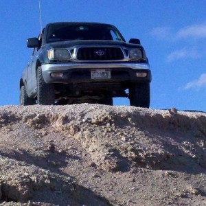 the first time i took my tacoma out ofthe road