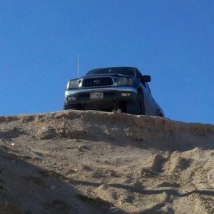 the first time i took my tacoma out ofthe road