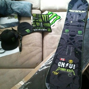The wife got her sweepstakes board today!