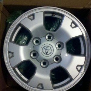 Matching spare. Just need a tire to finish it up.