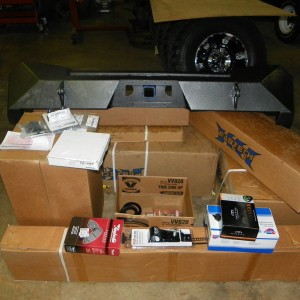 last of the parts for the sr5 yeti-edition build