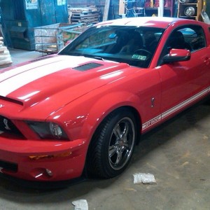 One day the boss will let me drive his GT500......one day