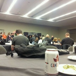 Just met Megadeth! This message was sent from a Bell mobile phone.