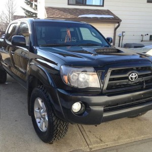 Black 08 tacoma TRD