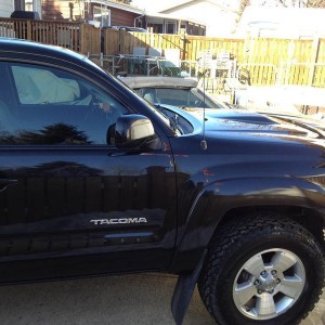 08 black tacoma TRD