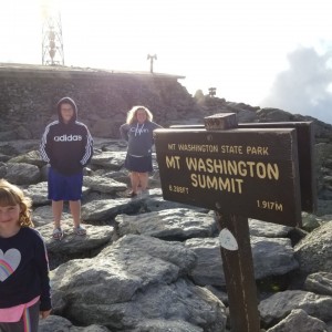 The family on Mt. Washington