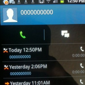 Anyone else get weird calls like these?? That's supposed to be the cal