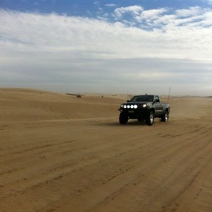 Brian taking his 4 cyl up to 80mph in the woop section.