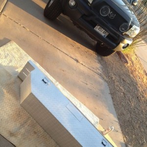 Paintin (primer) the tool box finally!!