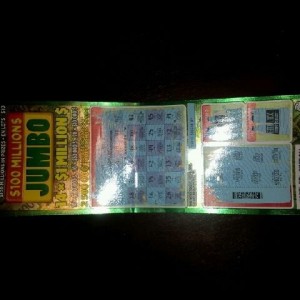 Just won 100$ off a scratch ticket :woot: This message was sent from a Bell