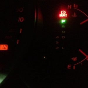 So I used a half tank then filled up. And at this point 290 miles.