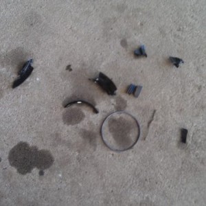 axle seal ate up
