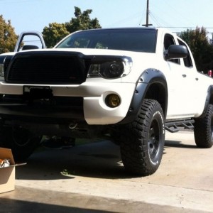 Roof rack off..