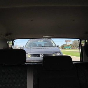 Towing the Golf 3