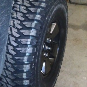 New tars and a fresh coat of paint on da wheels