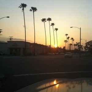 Sunset in SoCal